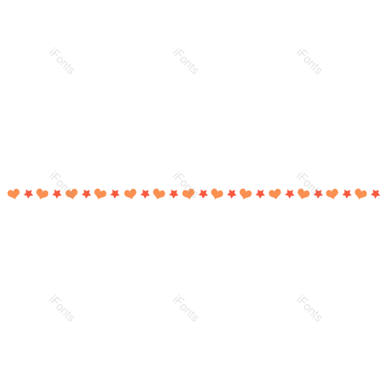 线条图片,简约元素,分隔线PNG,爱心免抠素材
